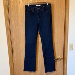 ❤️ LEVI’S 315 Shaping Bootcut 28 x 34 tag size, Like New! Perfect dark wash